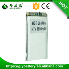 PL365590 3.7v 1800mah lithium polymer battery cells